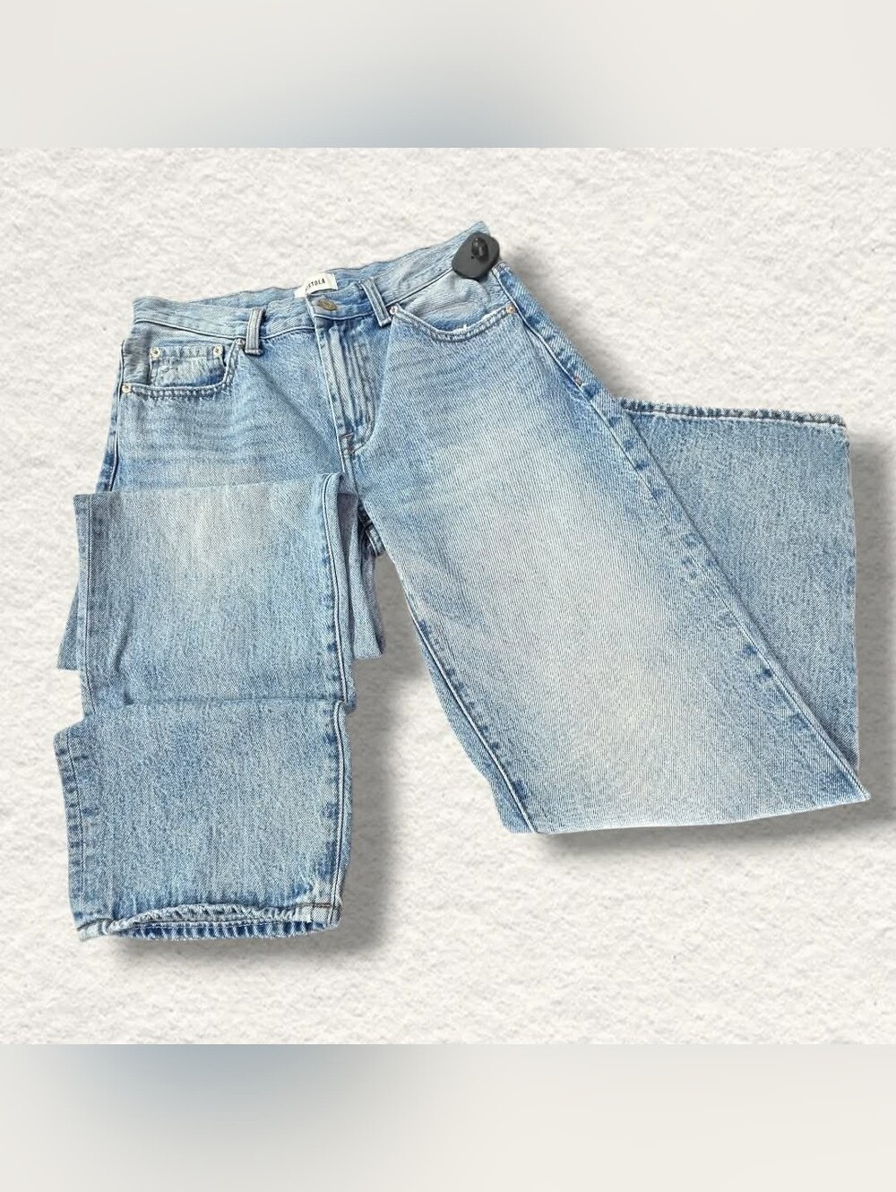 pistola Vintage Light Blue Straight Leg Jeans